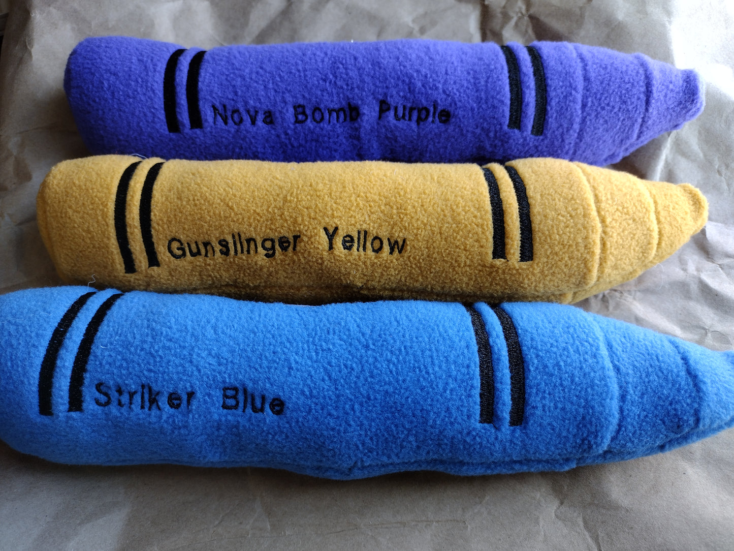 Titan crayon plushie