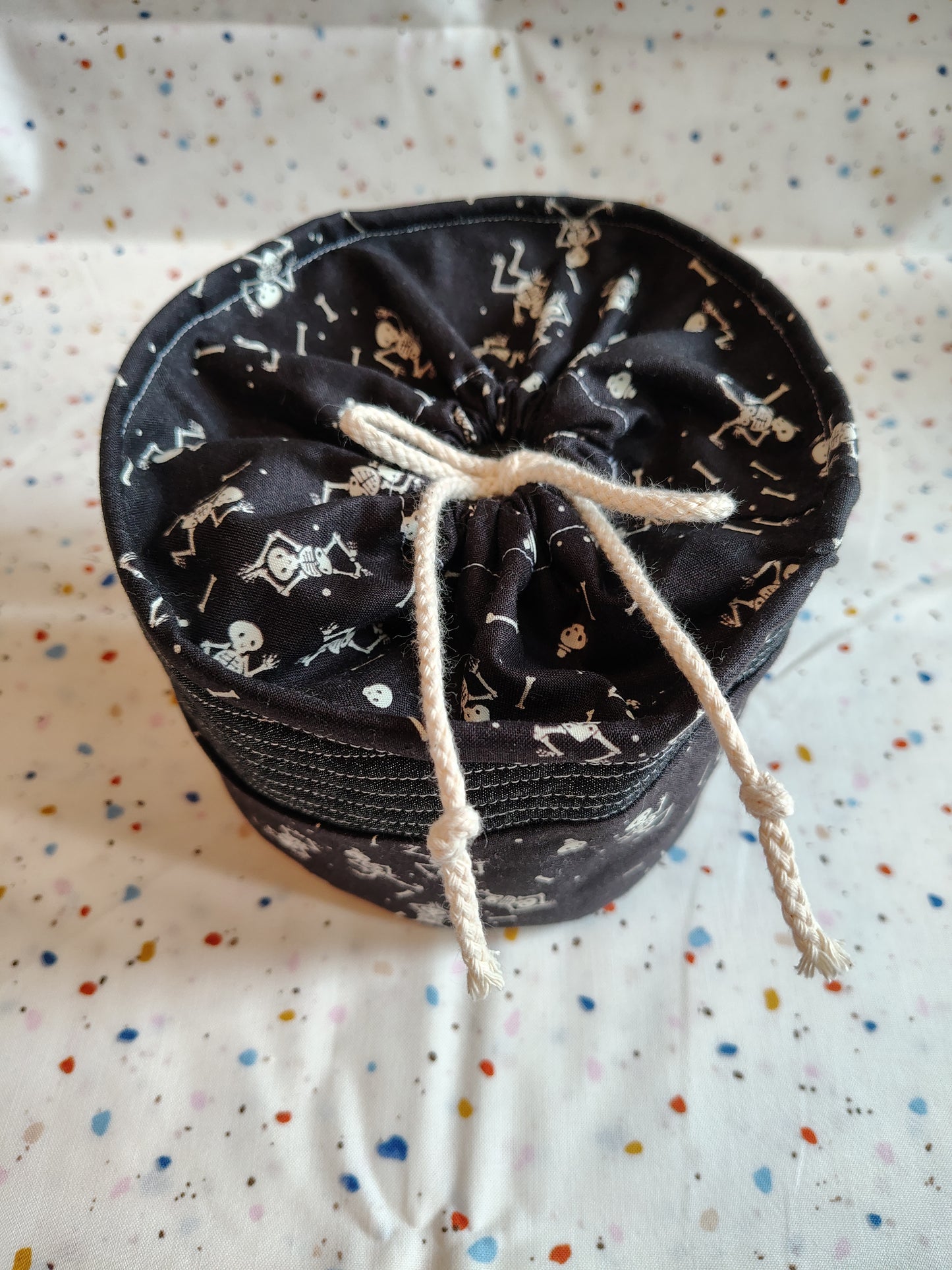 Skeleton bucket bag-Medium