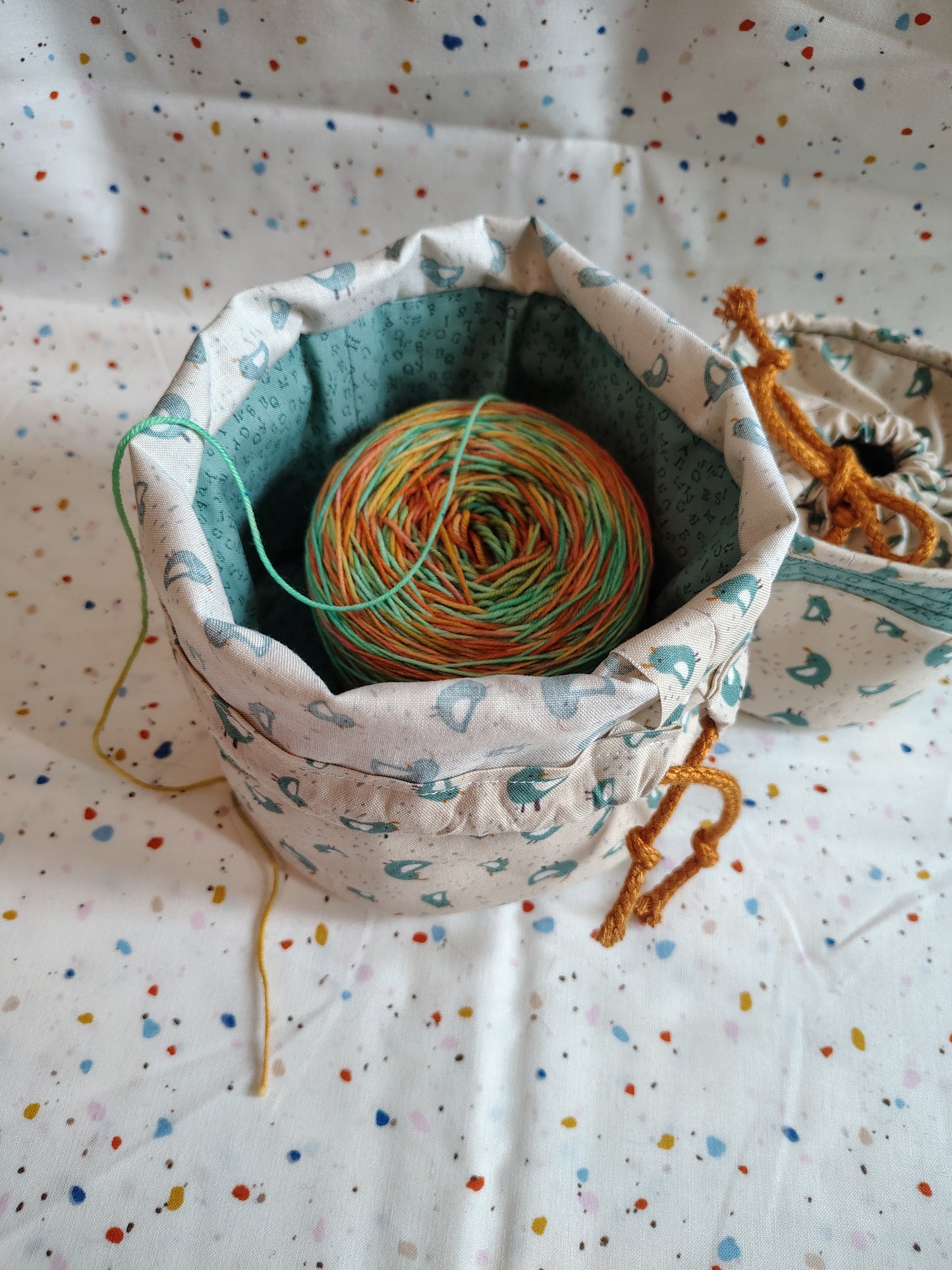Quail bucket bags