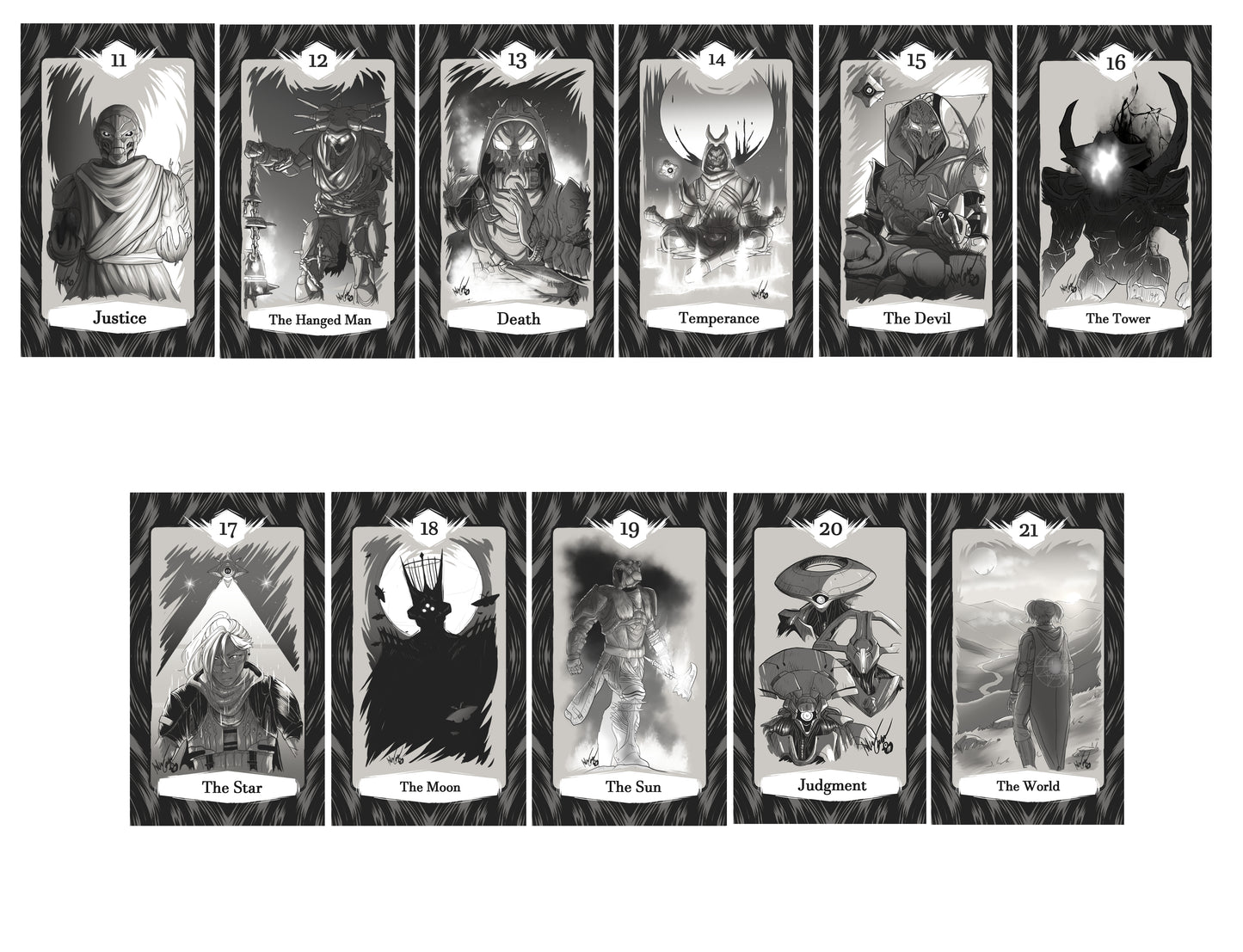 Major Arcana "Destiny" Tarot deck