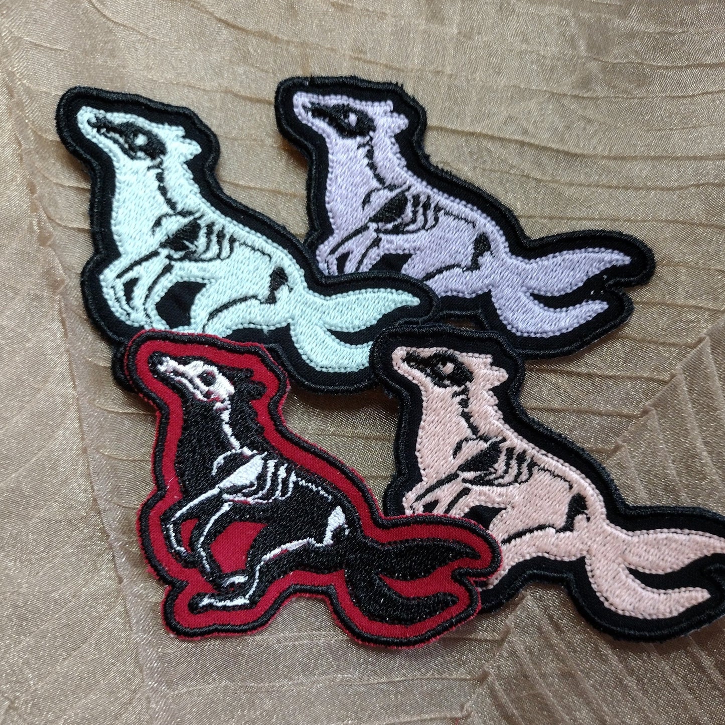 Two tailed fox patch *sew on*