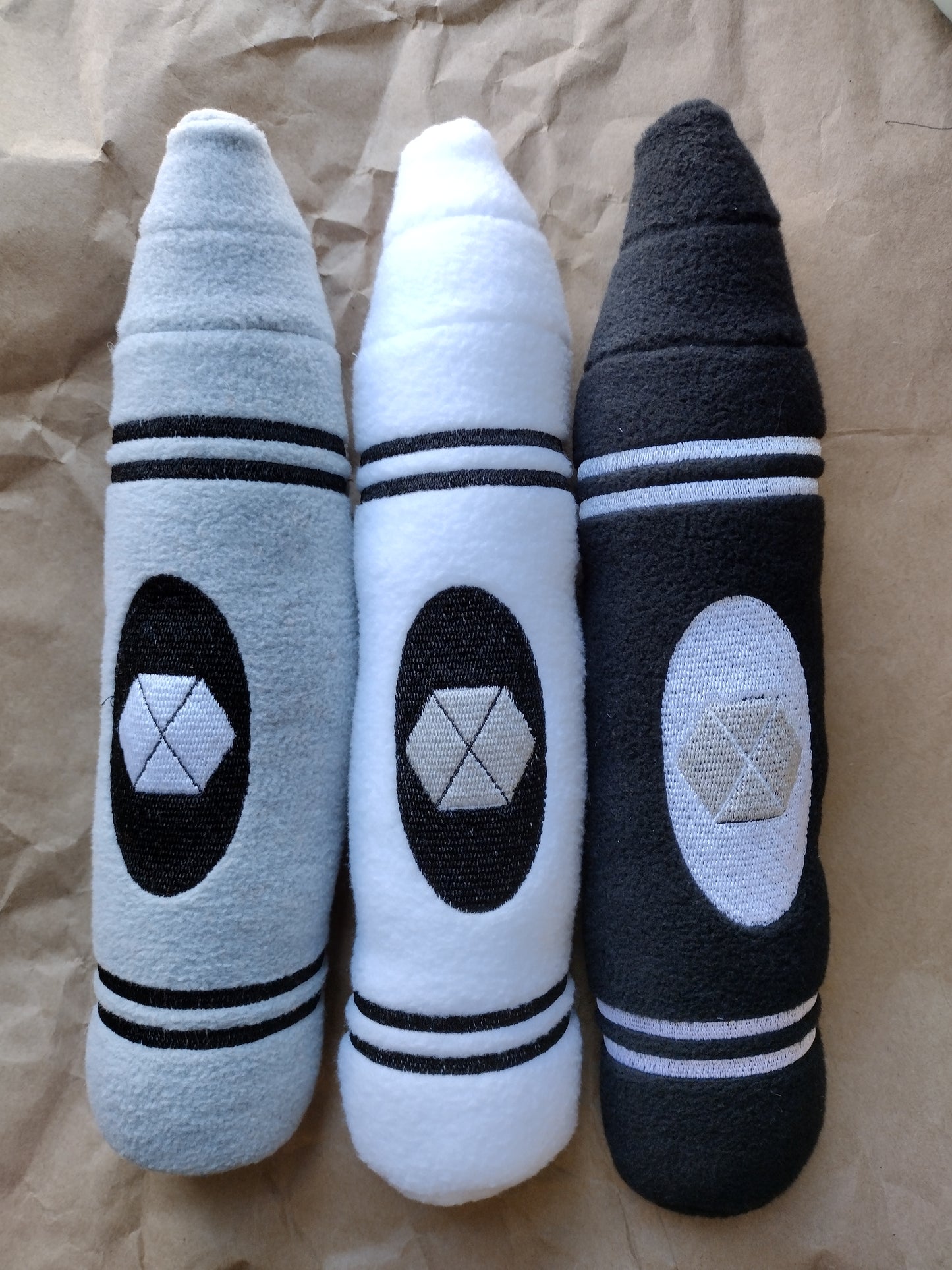 Titan crayon plushie