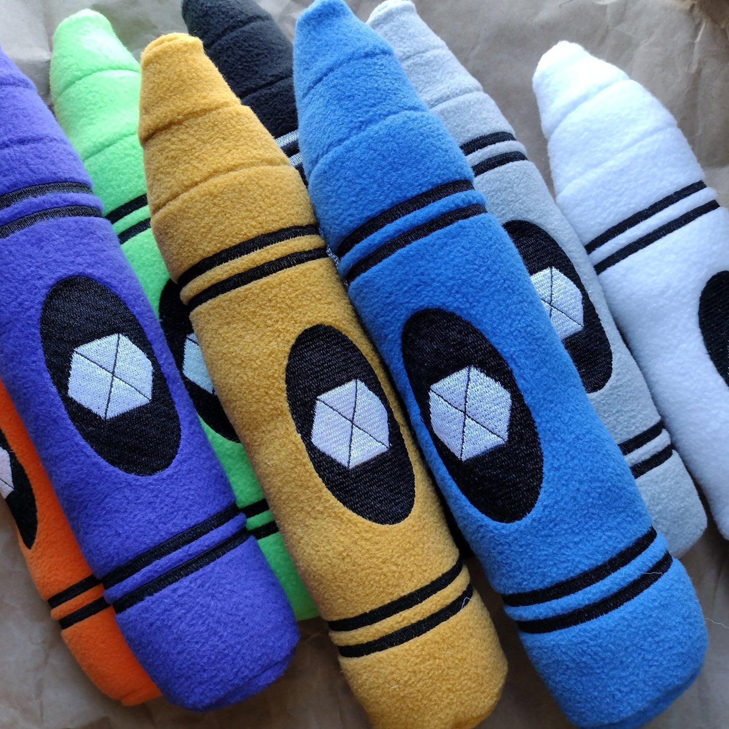 Titan crayon plushie
