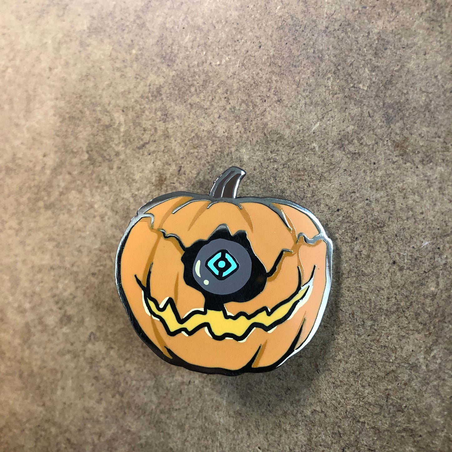 pumpkin ghost pin